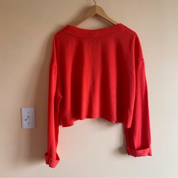 Urban Outfitters Red Cardigan Sweater - Picture 3 of 12